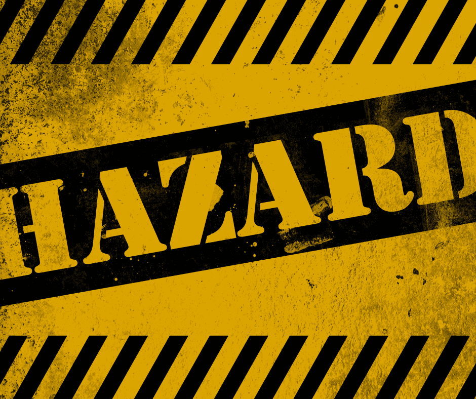 Safety Hazard Banner - Ensure Your Protection - Honey Bee Plumbing Safety Hazard Banner
