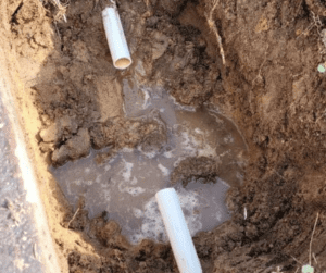 PVC Water Main with Section Cut Out