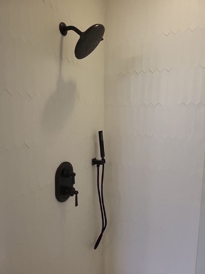 Upgrade to Oil Rubbed Bronze Shower