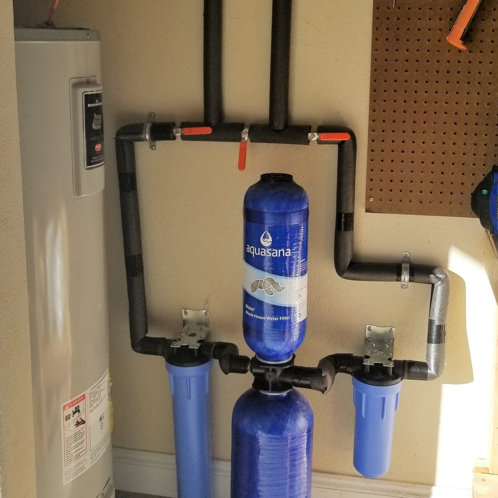 Image of an Aquasana water filtration system